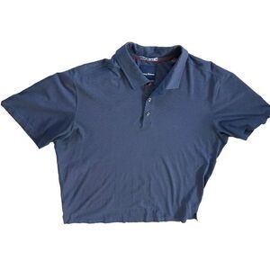 Tommy Bahama Men's Large Short Sleeve Collared Silk/Cotton Diamond Pattern Polo‎